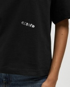 CLOSED PRINTED TEE Black Womens Shortsleefe