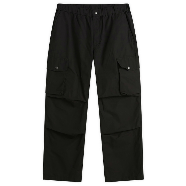 Photo: Snow Peak Men's Light Dobby Cloth Trousers in Black