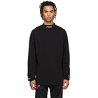 Heron Preston Black Style Mock Neck T-Shirt