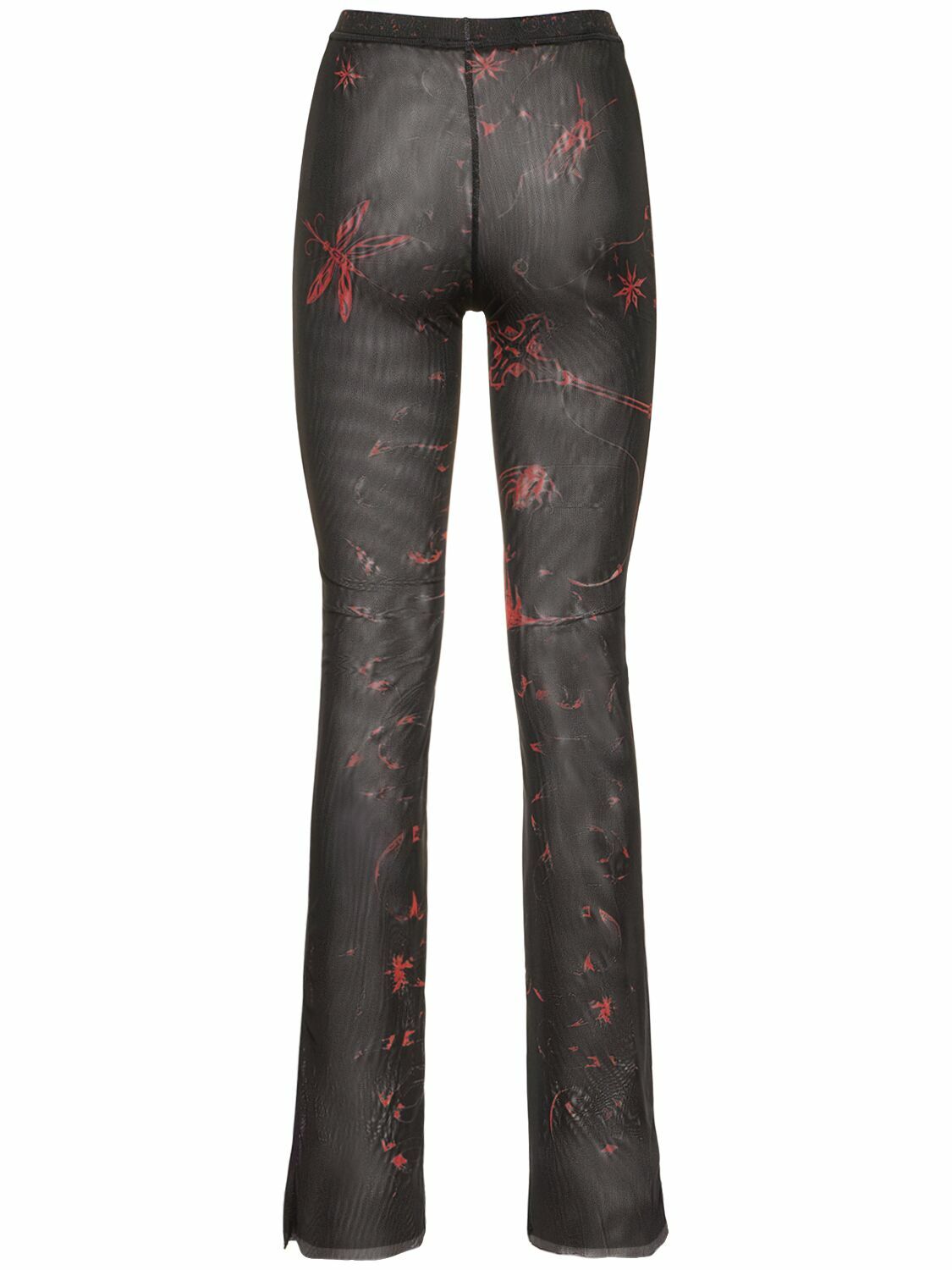 Ottolinger Mesh Pants in Racing Plaid