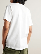 Randy's Garments - Logo-Appliquéd Cotton-Jersey T-Shirt - White