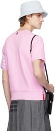 Thom Browne Pink 4-Bar Sweatshirt