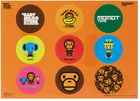 BAPE Three-Pack Paper Toys Craft Set