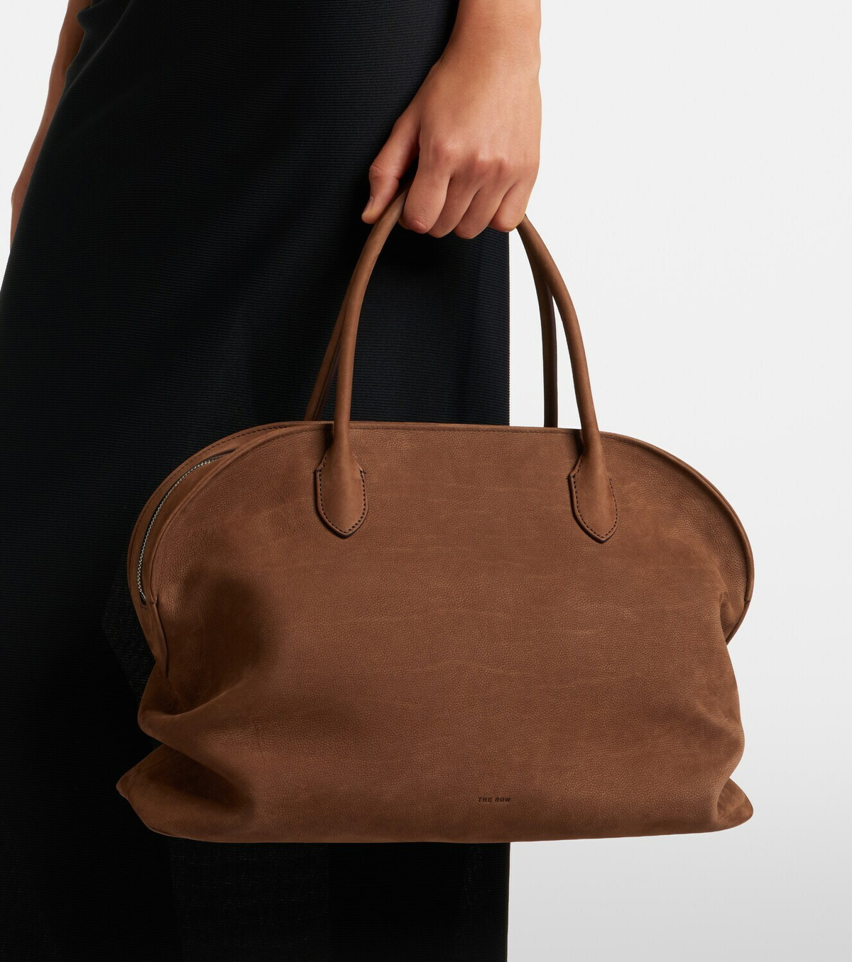 The Row Agnes 15 leather tote bag