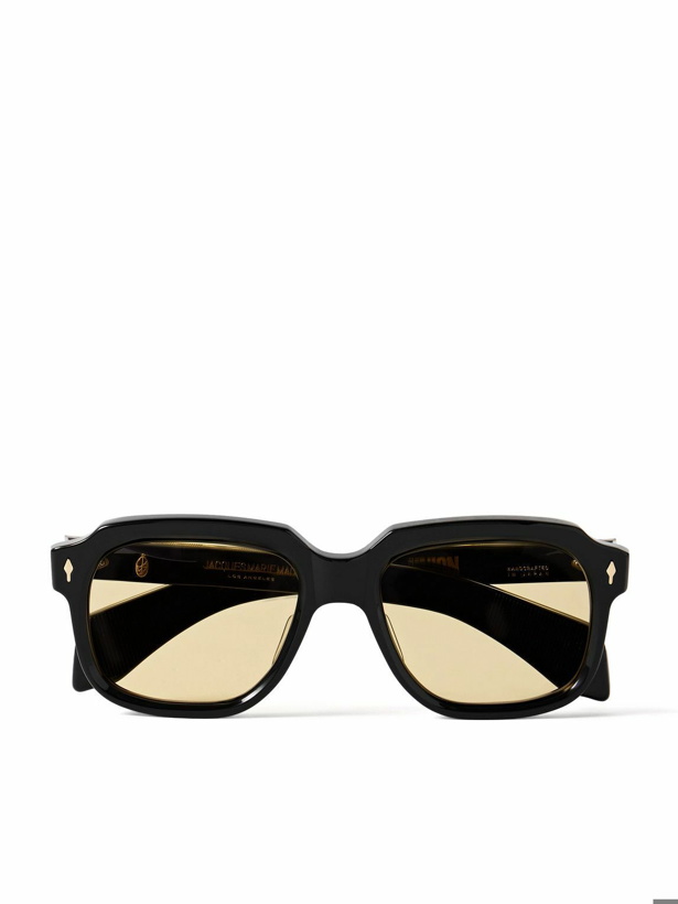 Photo: Jacques Marie Mage - Union D-Frame Acetate and Gold-Tone Sunglasses