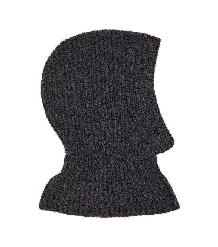 Photo: Lemaire Ribbed-knit wool snood