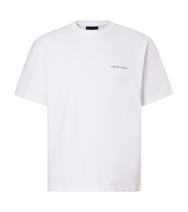 Photo: Canada Goose Novo logo cotton jersey T-shirt