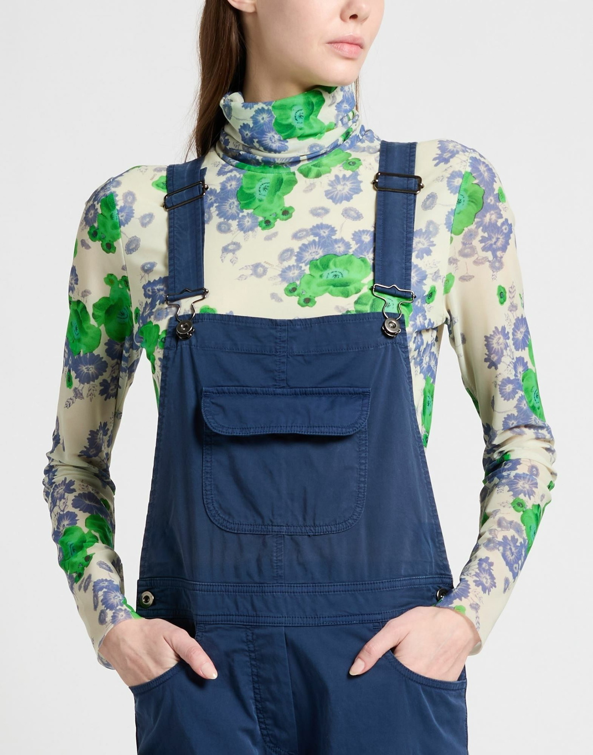 Semicouture Womens Overalls in Navy