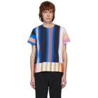 Mugler Multicolor Rainbow Logo T-Shirt
