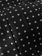 Favourbrook - Polka-Dot Silk-Jacquard Self-Tie Bow Tie and Cummerbund Set