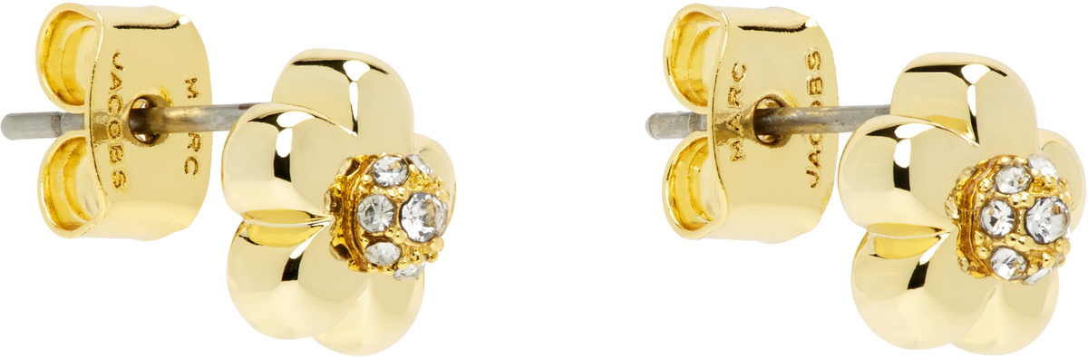 Marc Jacobs Gold 'The Daisy' Earrings