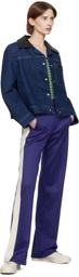 Wales Bonner Blue Mantra Track Pants