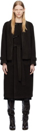 UMBER POSTPAST Brown Toggle Coat