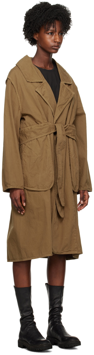 Henrik Vibskov Brown Playa Coat