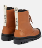 Loewe - Leather combat boots