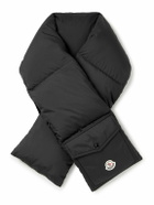 Moncler - Logo-Appliquéd Quilted Shell Down Scarf