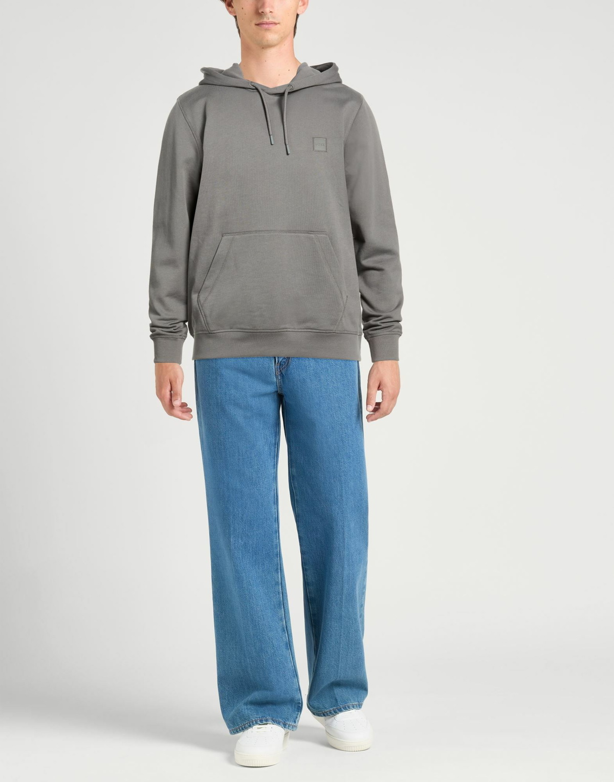 Boss Mens Sweatshirt in Grey