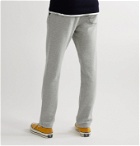 Save Khaki United - Slim-Fit Mélange Fleece-Back Cotton-Jersey Sweatpants - Gray