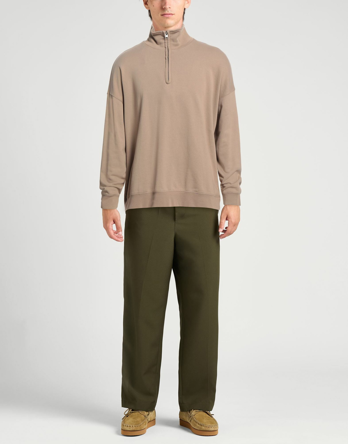 Sandro Mens Sweatshirt Sand