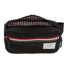 Thom Browne Black RWB Tape Bum Bag