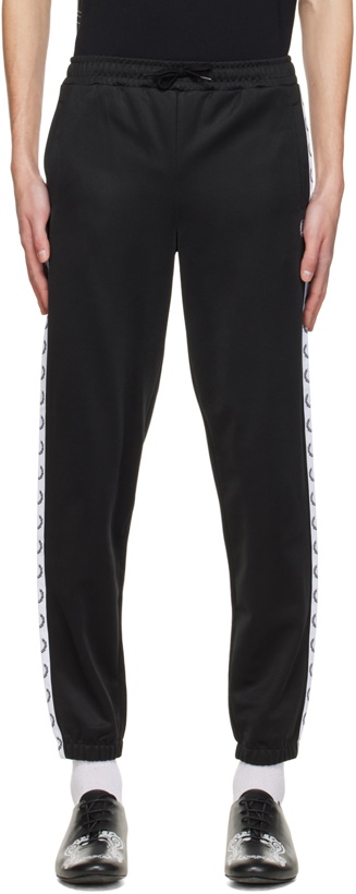 Photo: Fred Perry Black Track Lounge Pants