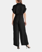 Steve Madden Tori Jumpsuit Dress in Black