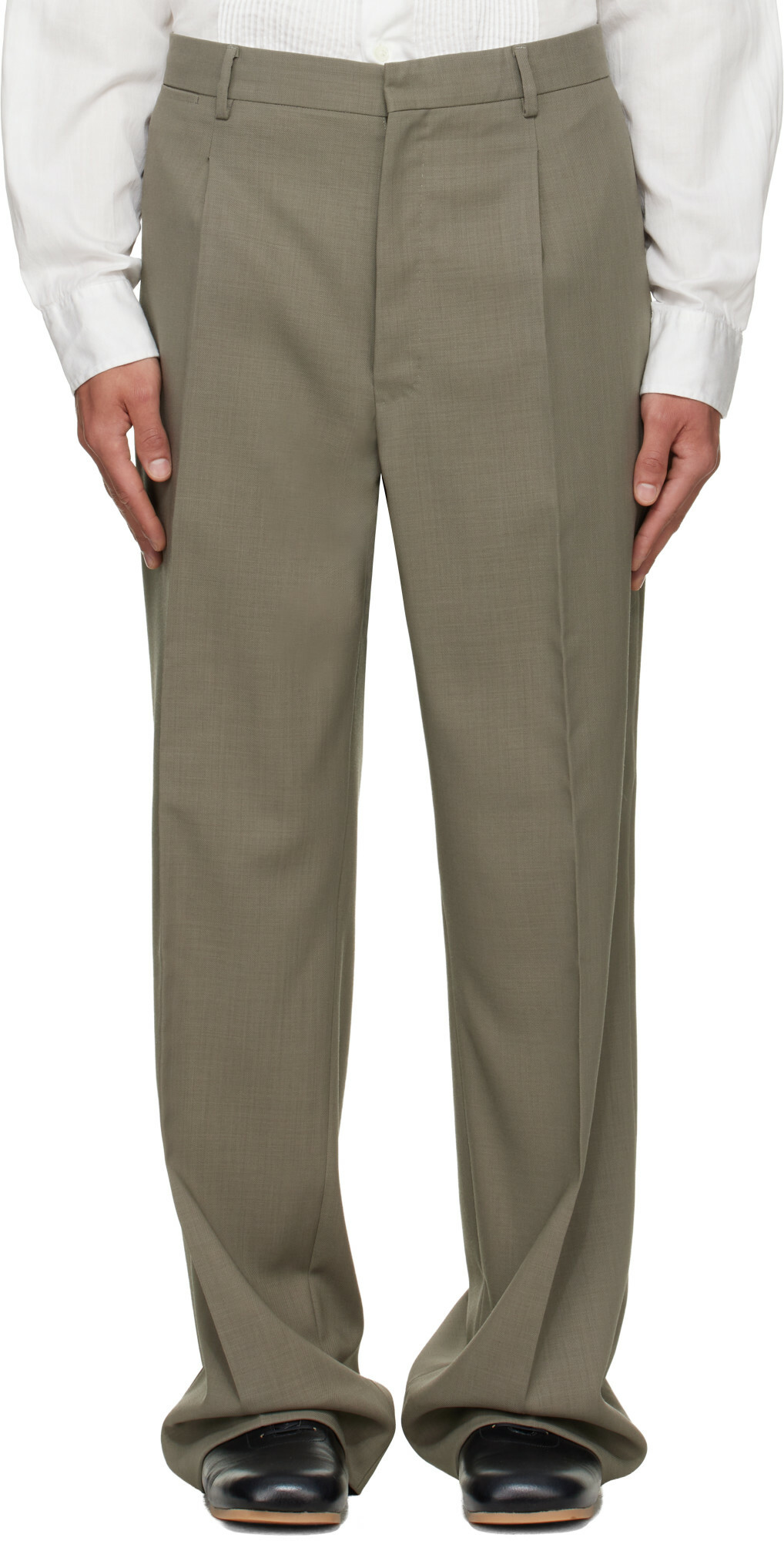 Second/Layer Gray Tio Trousers