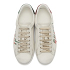 Gucci White Blade New Ace Sneakers
