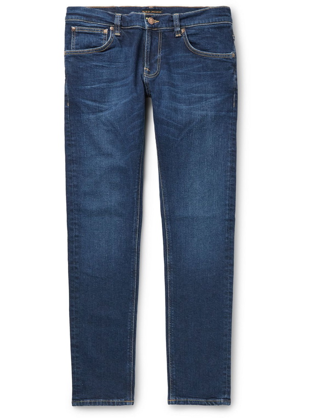 Photo: Nudie Jeans - Tight Terry Skinny-Fit Organic Jeans - Blue