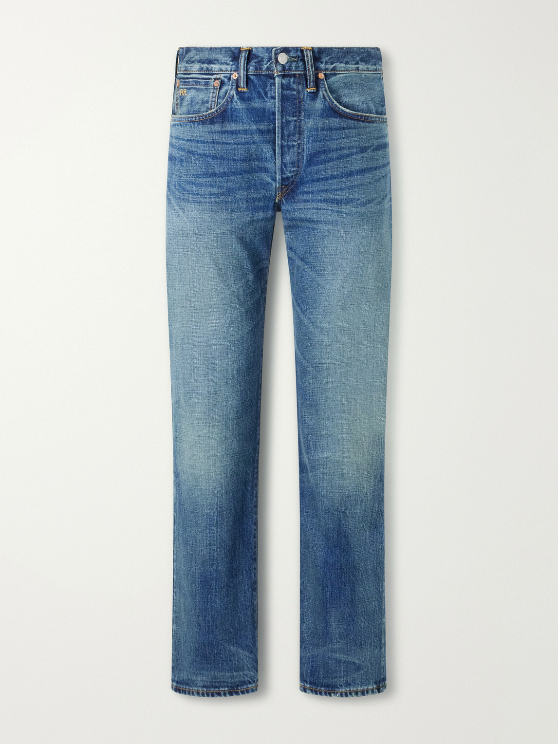 RRL - Straight-Leg Selvedge Jeans - Blue