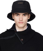 Jacquemus Black Forever 'Le Bob Gadjo' Bucket Hat