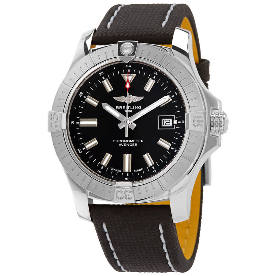 Breitling Avenger 43 Orologio Uomo Automatico - Modello A17318101C1X2 - Quadrante Blu - Acciaio - 3