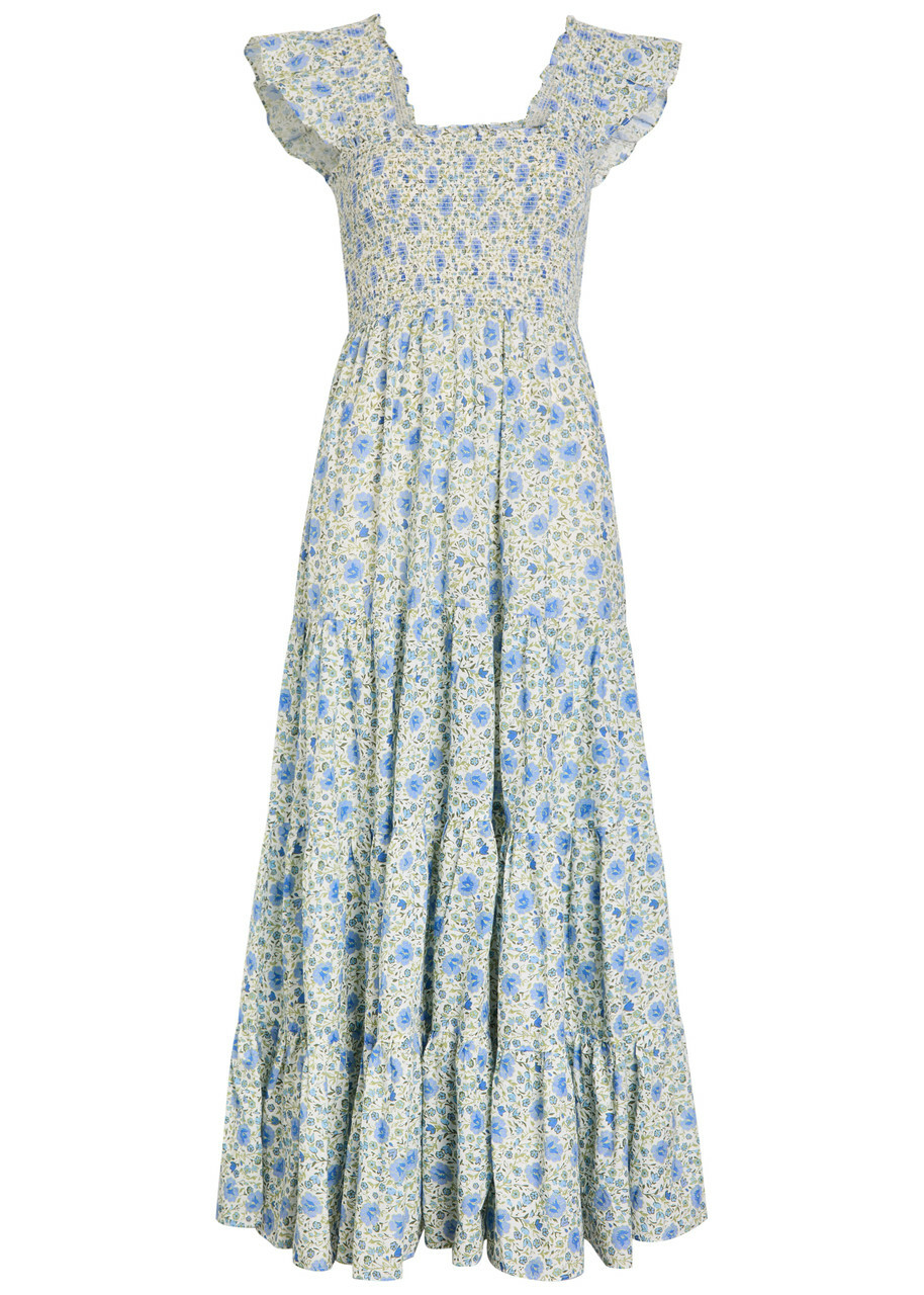 Rixo〈リキソー〉Bridal Jodie silk midi dress Rixo Bridal Jodie silk midi dress Rixo