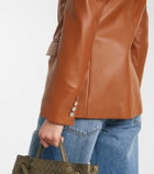 Ralph Lauren Collection Camden leather blazer