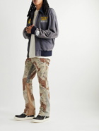 Gallery Dept. - Chocolate Chip LA Flare Slim-Fit Camouflage-Print Cotton-Ripstop Trousers - Brown