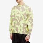P.A.M. Men's Desert Text Sweater in Grey Green