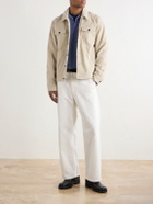 James Perse - Stretch-Cotton Corduroy Blouson Jacket - Neutrals