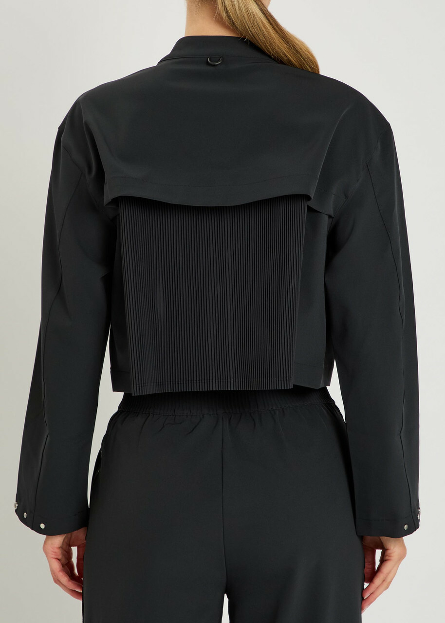 Nike 24.7 Perfectstretch Dri-fit Cropped Jacket Black