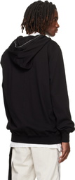 Rick Owens DRKSHDW Black Temple Jumbo Hoodie