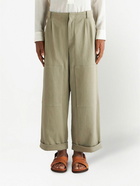 ETRO - Wide-leg Cotton Trouser