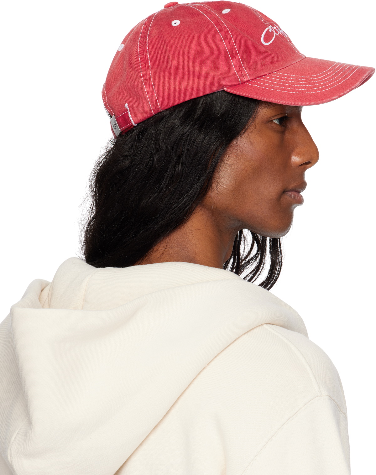 【関税込み】ERL レッド 'California' Embroidered キャップ California Embroidered Cap Red – Above The Clouds
