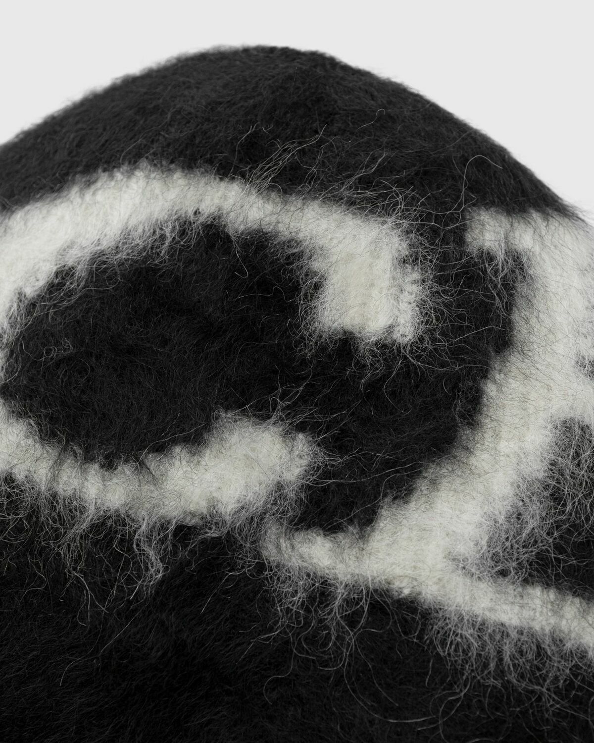 Cole Buxton ALPACA KNIT BEANIE Black Mens Beany