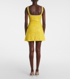 Clio Peppiatt Crystal embellished minidress