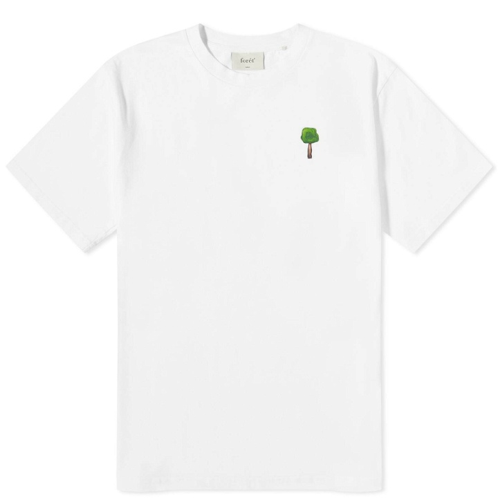 Photo: Foret Men's Cedar T-Shirt in White