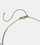 Kamyen 18kt gold choker with diamonds
