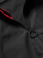 Rapha - Commuter Logo-Print Shell and Mesh Cycling Jacket - Black