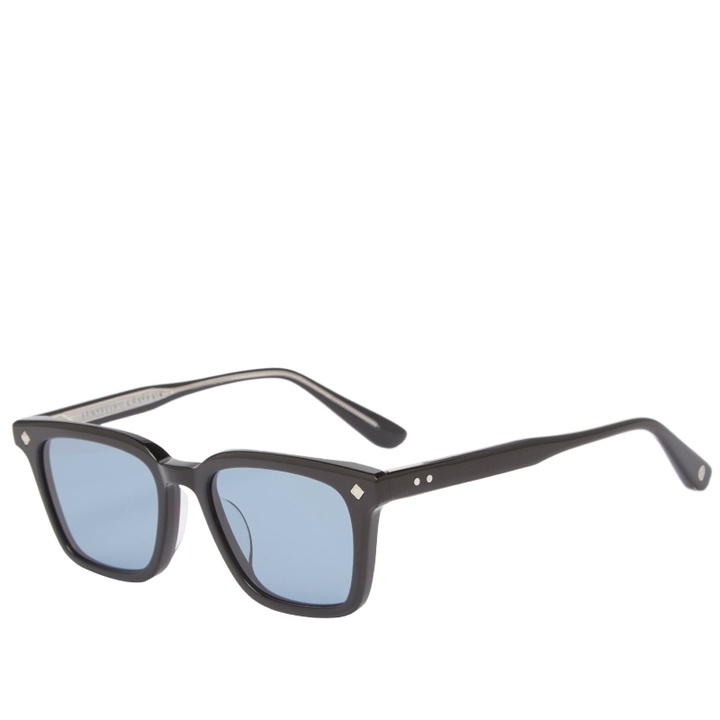 Photo: Lunetterie Générale Architect Sunglasses in Black/Palladium 