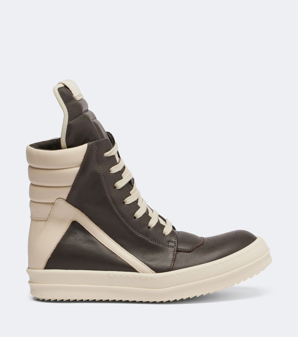 Rick Owens Geobasket leather sneakers