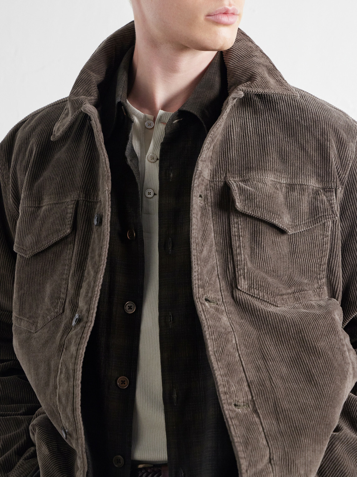 Rag & Bone - Stretch-Cotton Corduroy Jacket - Brown