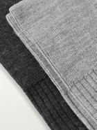 Falke - N7 Finest Two-Pack Ribbed Virgin Wool-Blend Socks - Multi